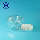 Kleine Hexagonale Lege Plastic het Voedselkruiken van 190ml met de Bonen van de de Pinda'srijst van Dekselssnoepjes Verpakking