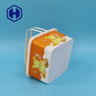 Luxe decoratieve IML-container Plastic kerstkaas koekjes verpakking Crackers doos