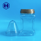 Stapelbare PET-fles Preform Koekjes Droog Fruit Candy Jar Neck 87mm Wide Open