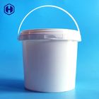 Witte Ronde Plastic Container Hygiënische Opnieuw te gebruiken Milieuvriendelijk