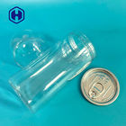 Duidelijke 420ml de Koepel Duidelijke Plastic Blikken van het lekbewijs voor Koekjes