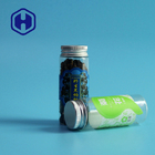 Kruiken van het Bpa drogen de Vrije Kleine Plastic Suikergoed met Deksels 130ml Herb Packaging