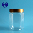 De Noten van de HUISDIEREN Hexagon Transparante Plastic Kruik 660ml Verpakking