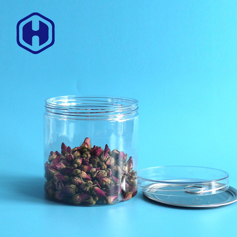 De brede Mond 309# 740ml blikte de Plastic Blikken van het Voedselhuisdier met het Schroefdeksel van Aluminiumeoe in