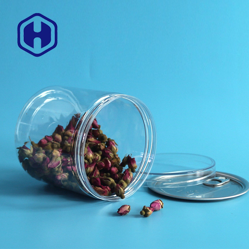 De brede Mond 309# 740ml blikte de Plastic Blikken van het Voedselhuisdier met het Schroefdeksel van Aluminiumeoe in