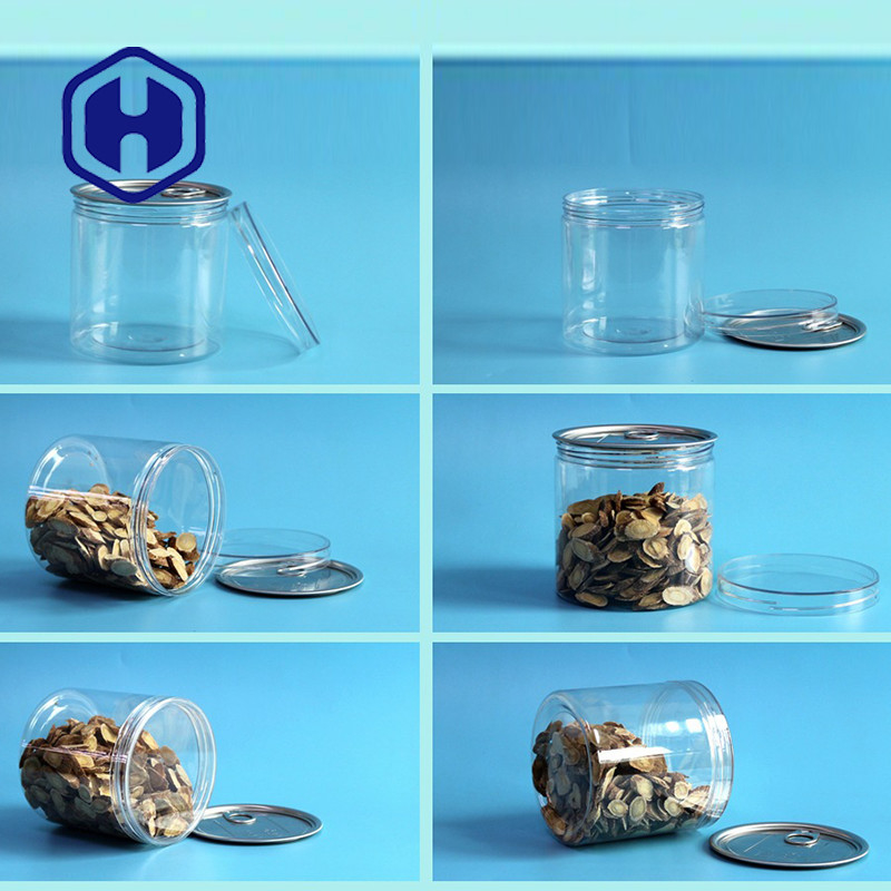 De brede Mond 309# 740ml blikte de Plastic Blikken van het Voedselhuisdier met het Schroefdeksel van Aluminiumeoe in