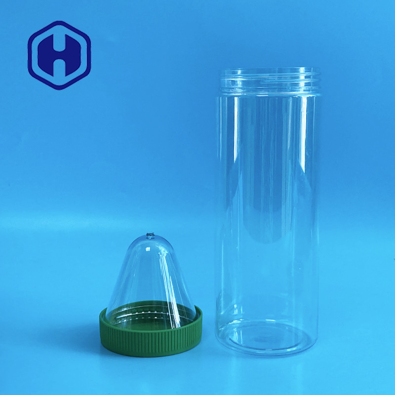 Bulk 300 ml 500 ml PET-fles Preform Bpa-vrij Breed open mondhals 70 mm voor pot