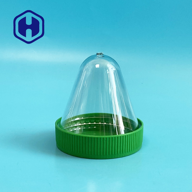 Bulk 300 ml 500 ml PET-fles Preform Bpa-vrij Breed open mondhals 70 mm voor pot