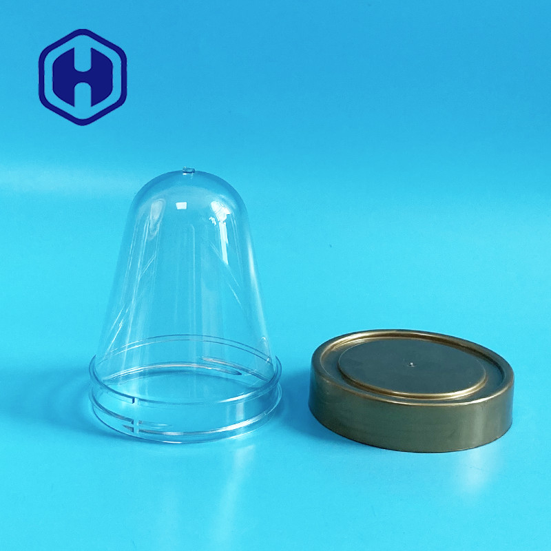 350 ml breedmond PET pot Preform nek 72mm 40g maat schroefdeksel