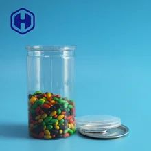 Transparante voedingsmiddelen voor huisdieren kunnen huisdieren gemakkelijk open blikken Plastic voor efficiënte conserven droog voedsel opslag