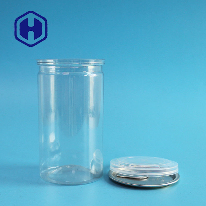 Transparante voedingsmiddelen voor huisdieren kunnen huisdieren gemakkelijk open blikken Plastic voor efficiënte conserven droog voedsel opslag