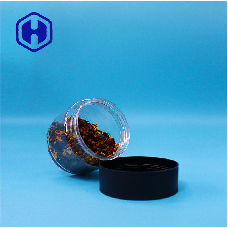 400 ml ronde PET-plastic jar voor voedsel Vlinder Erwt Lotuszaad Sago Maïs