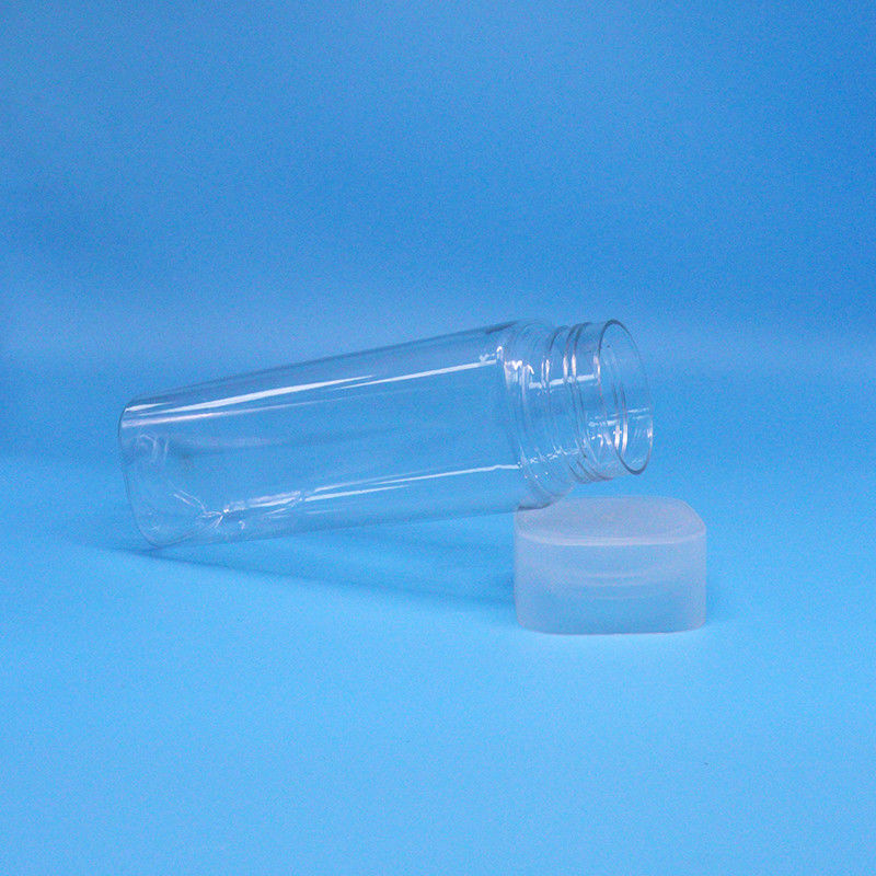 Snack Candy Duidelijk Vierkant Breed Mond Voedingsmiddelen PET Plastic potten Schroef Deksel
