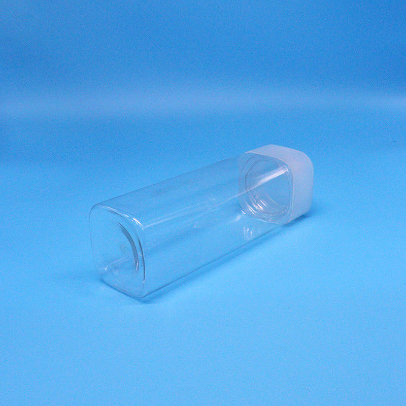 Breedmond 600 ml Snack Food Candy Doorzichtige Vierkante PET Plastic Jar Platte deksels