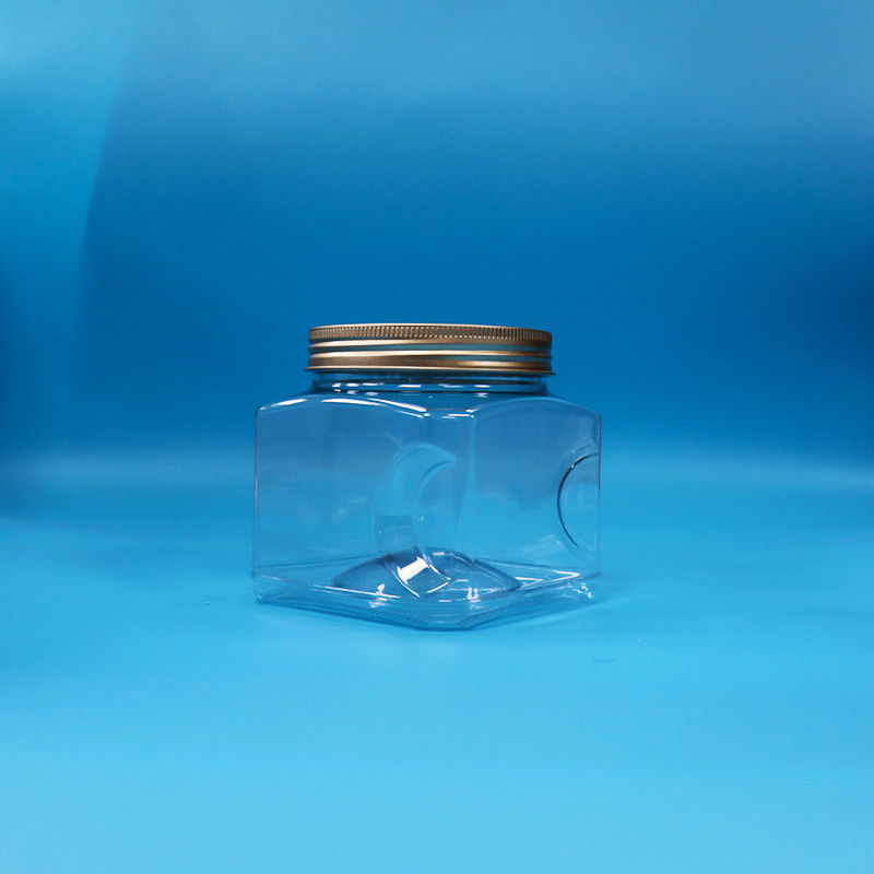 Zoetwaren, snacks, levensmiddelen, PET, helder vierkant, plastic, aluminium