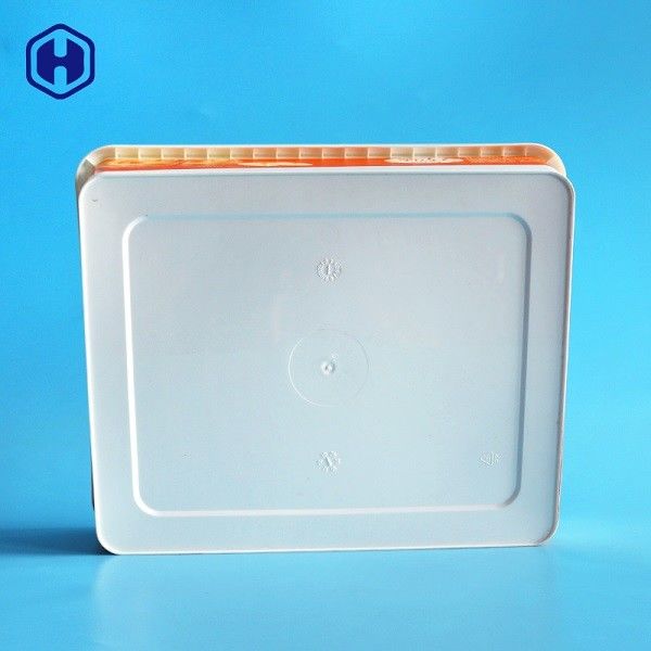 De gele Botercontainer die van de Huis Zoete Gift Gepersonaliseerde L25.7 * W21.3 * H6.9 Cm verpakken