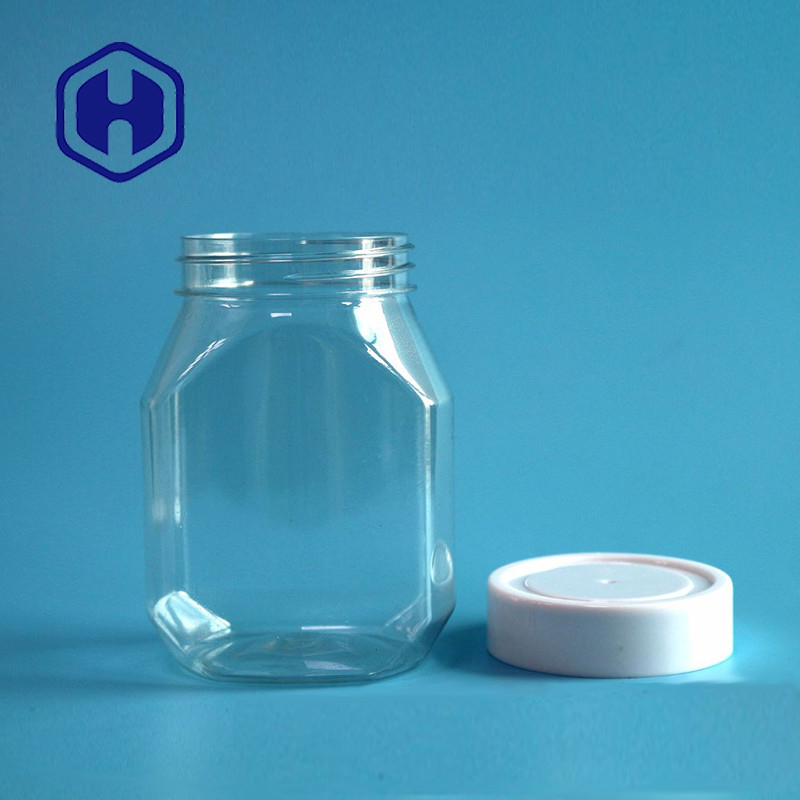 De niet-toxische van de de Pindakaaskruik van 390ml 13oz Plastic Transparante Kleur