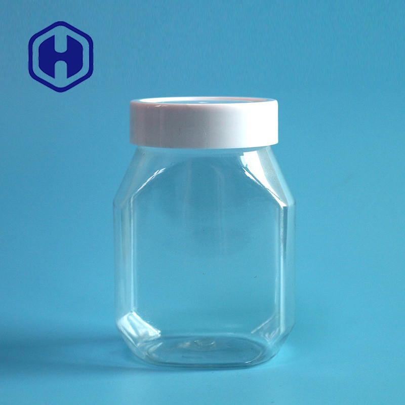 De niet-toxische van de de Pindakaaskruik van 390ml 13oz Plastic Transparante Kleur