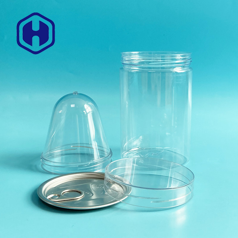 300# Plastic Easy Open Can PET Flasje Preform Met Schroefdeksel