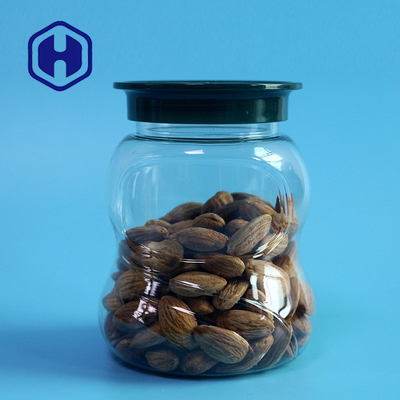 Het HUISDIEREN Schroefdop Plastic Kruik 400ml 108mm Hoogte FSSC van de bonenpinda