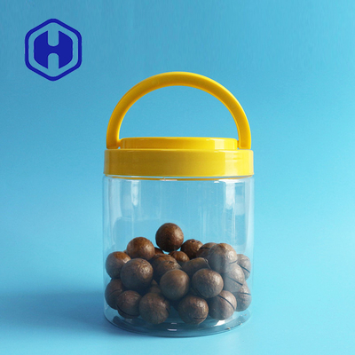 120mm ruimde het Ronde HUISDIER rechtstreeks Plastic Kruik met het Voedselverpakking van het Dekselhandvat op