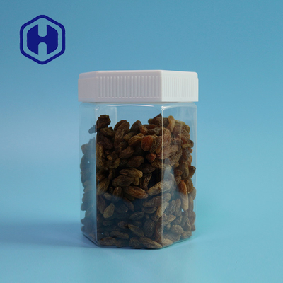 De hexagonale van het het Lekbewijs van 23oz 680ml Plastic Kruik met Schroefdeksels