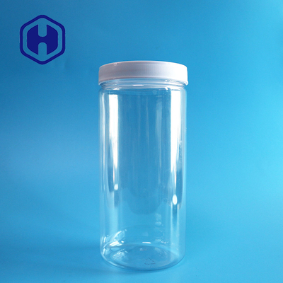 Het duidelijke Plastic HUISDIER van Noedeldeegwaren 1080ml ruimde rechtstreeks Kruik met Schroefdeksel op
