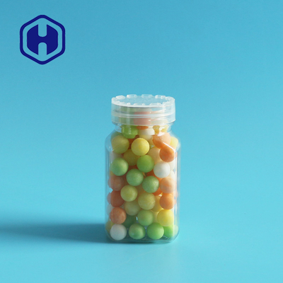 De mini Plastic Verpakkende Kruik van 100ml voor van de de Snoepjeskorrel van Chocoladebonen het Kleine Vierkant