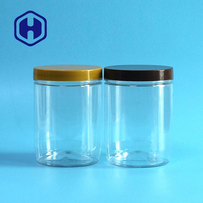 Het transparante van de de Kruikschroef van 500ml Plastic Verpakkende Embleem van de het Dekseldouane