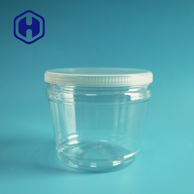 De bulk Transparante Ronde van de de Kruiken600ml Brede Mond van HUISDIEREN Plastic Groenten in het zuur Plantaardige Opslag