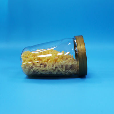 Grote mond Plastic PET transparante pot Voor voedsel Noodles Koekjes Candy verpakking