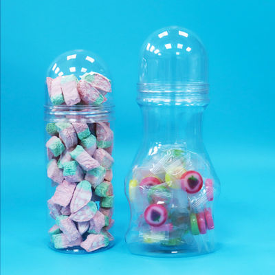 Babyvoeding Schroefdeksel Transparante Plastic PET Voedselveilige Pot Nieuw Ontwerp Voor Harde Snoep