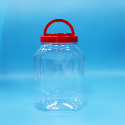 Transparante plastic PET-brede mondpot voor voedselnoedels koekjes snoepverpakking