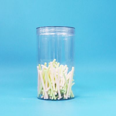 BPA-vrij Doorzichtige schroefkap Doorzichtige ronde vorm PET Plastic Candy Cookies Nuts Jar