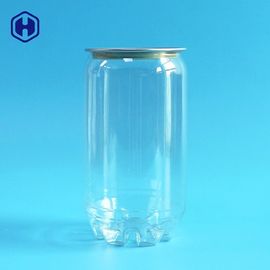 Kan de Plastic Cokes van de voedselrang Lage Barrière Duidelijke Ronde Plastic Tonnen