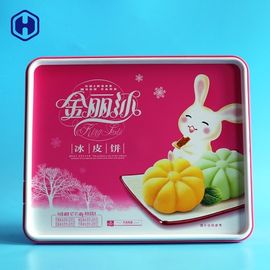 Van de de Doosl25.7 * W21.3 * H6.9 480g Cake van pp Plastic IML Droge het Fruitverpakking