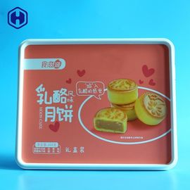 Van de de Dooscontainer van de huwelijksgift Plastic Vierkant het Voedsel Veilig Esthetisch Gevoel