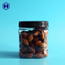 Lege Duidelijke Vierkante Brede Droge de Noten van Mond Plastic Kruiken Verpakking