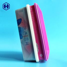 Dunne Lichtgewicht Kleurrijke Vierkante Plastic het Voedselcontainers van de Muuriml Doos