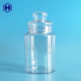 Van de het Voedselopslag van het pagodedeksel Plastic de Kruiken Lege Ronde Plastic Bussen