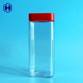 Drogen de Plastic het Koekjescontainers van de voedselrang de Duidelijke Plastic Blikken van de Notenopslag