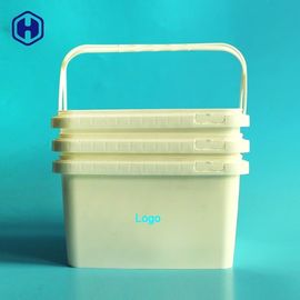 SGS FDA QS IML Embleem van de de Containersdouane van het Tonnen het Plastiek Scharnierende Koekje