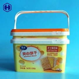 De Tonnen van het waterbewijs IML recycleren Etiketteringskoekje Plastic Container