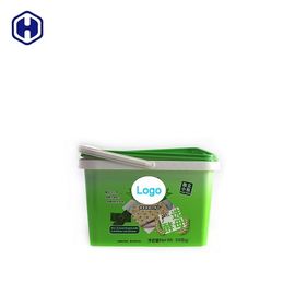 Anti - Vervalsend de Plastic Decoratie 2.8L van Koekjescontainers IML