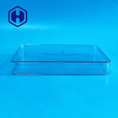 330ml vierkante Plastic Stapelbare Opslagdozen met Verwijderbaar Deksel
