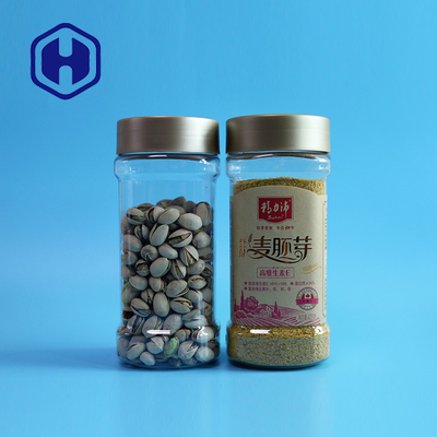 Lege het Voedsel Duidelijke Plastic Kruik van 1000ml 34oz en Schroefdopdeksels