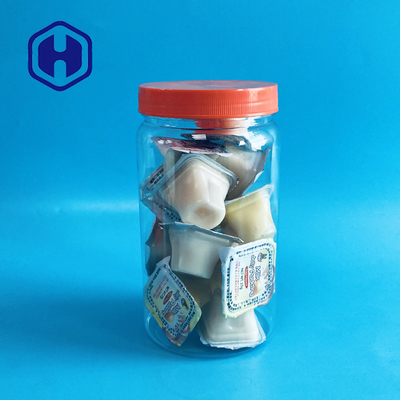 Ontruim Luchtdichte Pindakaassnack om Plastic Kruiken met Deksels 38oz 1120ml 1000g