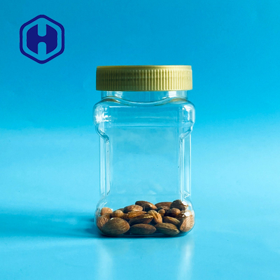 van het het Lekbewijs van 450ml 15oz van de de Kruik Brede Mond Plastic Vierkante Duidelijke Plastic de Greepkruiken