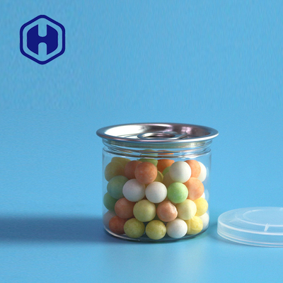 Luchtdichte Plastic het HUISDIERENblikken van 100ml voor Zout Sugar Chocolate Beans Chewing Gum