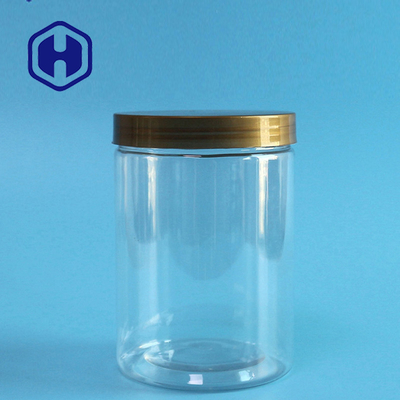 van het HUISDIEREN Plastic Kruiken van 18oz 530ml het Badzoutsnoepjes van Bpa Vrije Ronde Verpakking